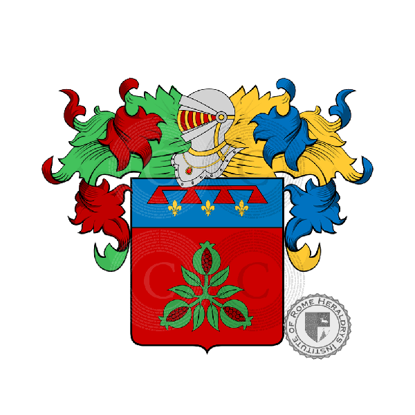 Wappen der Familie Bazzani (Montefestino, Vignola)