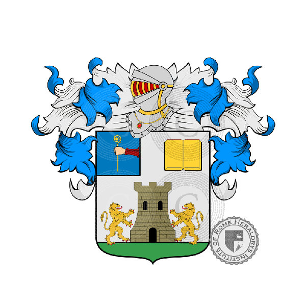 Wappen der Familie Vegini de Mazzoleni