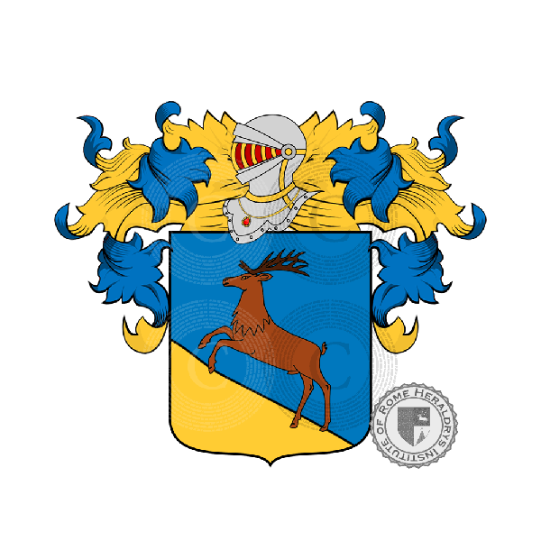 Coat of arms of family Cervetti