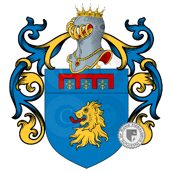 Coat of arms of family Capoleoni