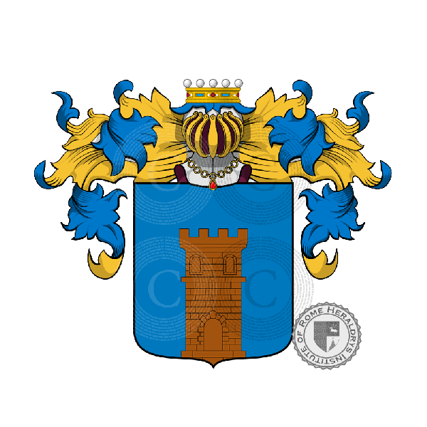 Coat of arms of family Forabosco