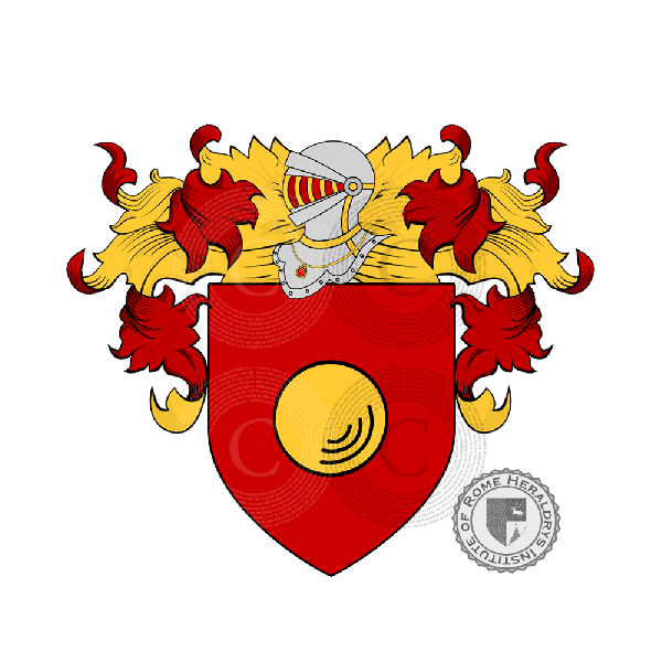 Coat of arms of family Atazzi