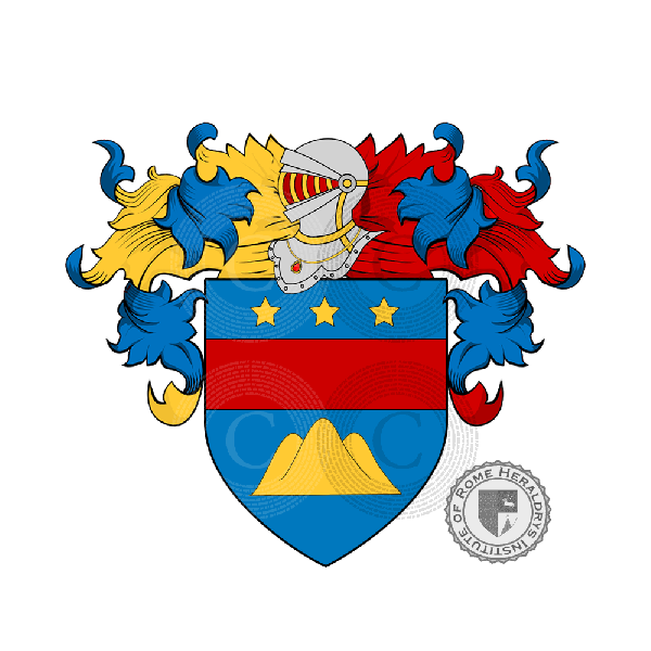 Coat of arms of family Ganganelli
