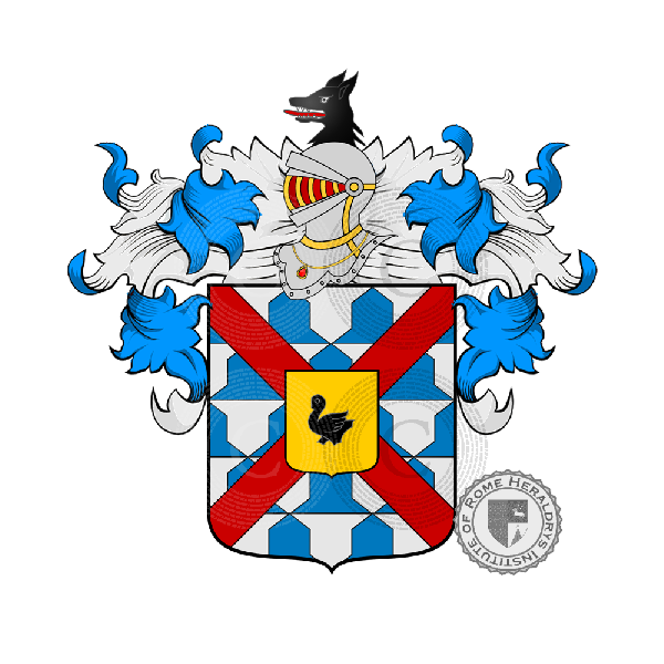 Wappen der Familie De Marteau