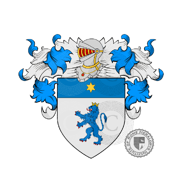 Wappen der Familie Verri (Alba, Baviera)