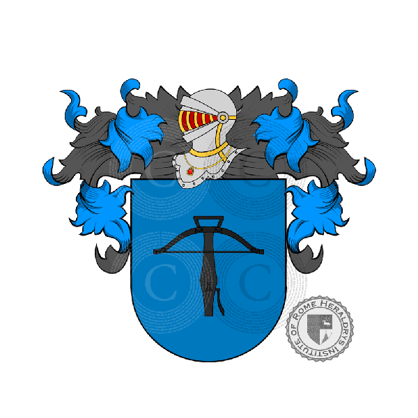 Brasão da família Angeiras (Galicia)