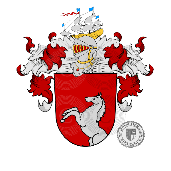 Coat of arms of family Lüdke