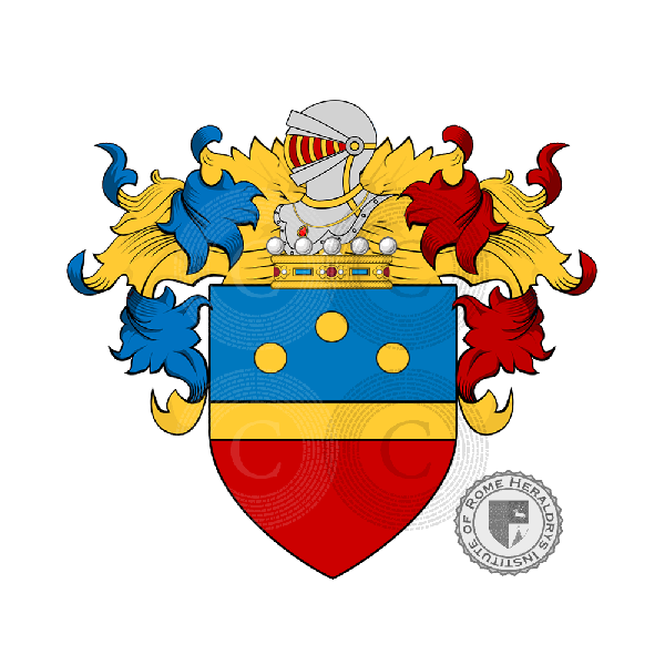 Escudo de la familia Catani (Rimini)