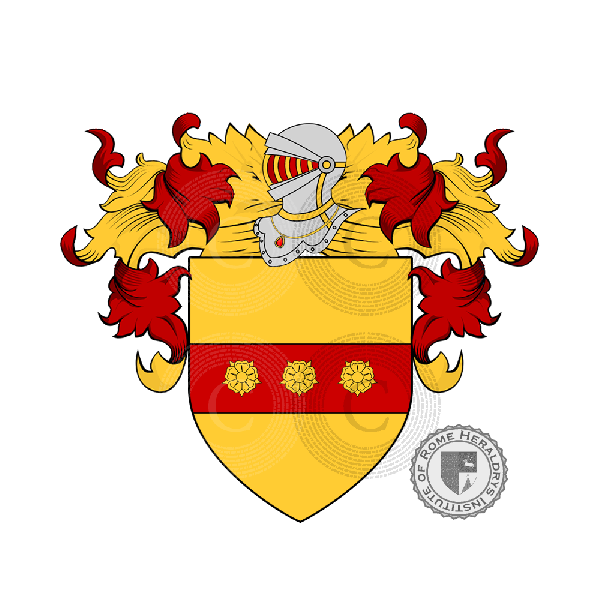 Coat of arms of family Pinti