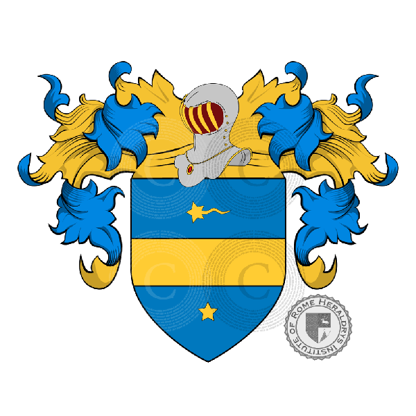 Wappen der Familie Blasi (di) o Blasio (de)