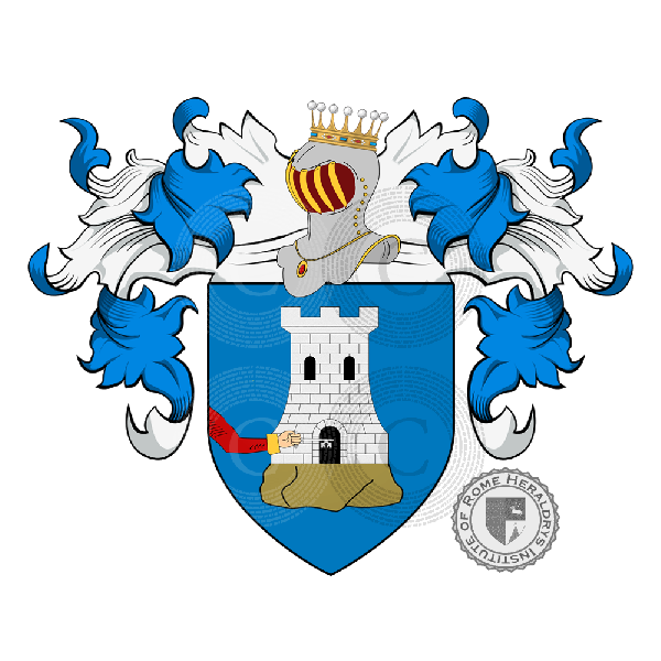 Brasão da família Bresciani (Gorizia - Udine)