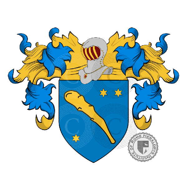 Coat of arms of family Squarcia