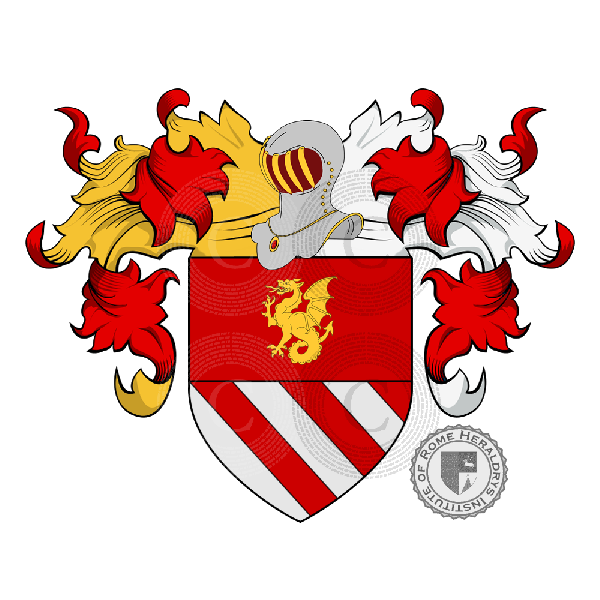 Coat of arms of family Soldi