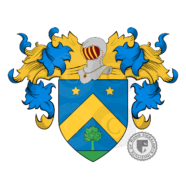 Coat of arms of family Dolcetti
