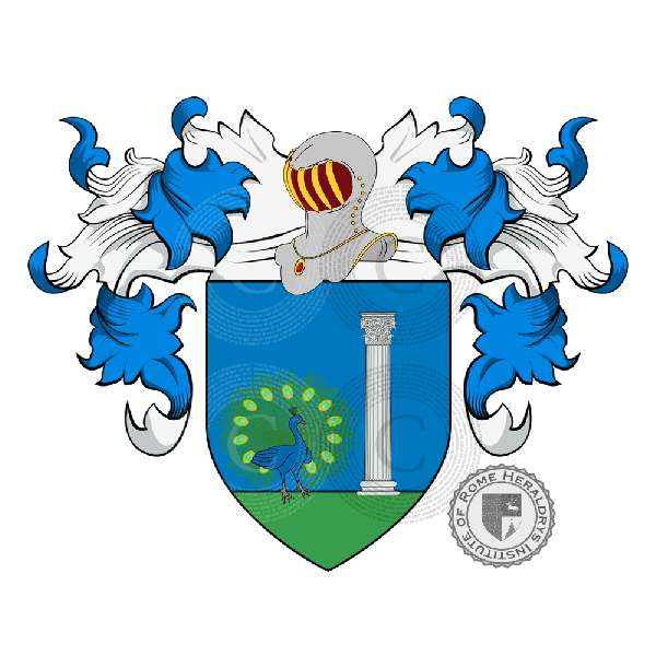 Escudo de la familia Pagnoni (Pesaro)