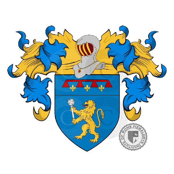Coat of arms of family Jelmi