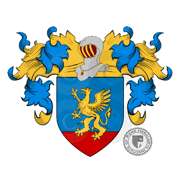 Coat of arms of family Menegola