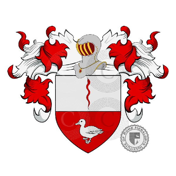Coat of arms of family Paparoni o Paparo