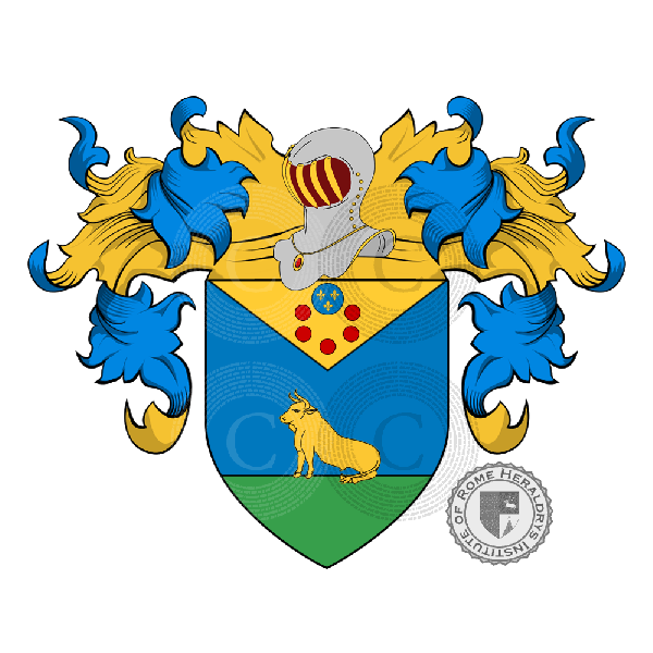 Coat of arms of family Passerini