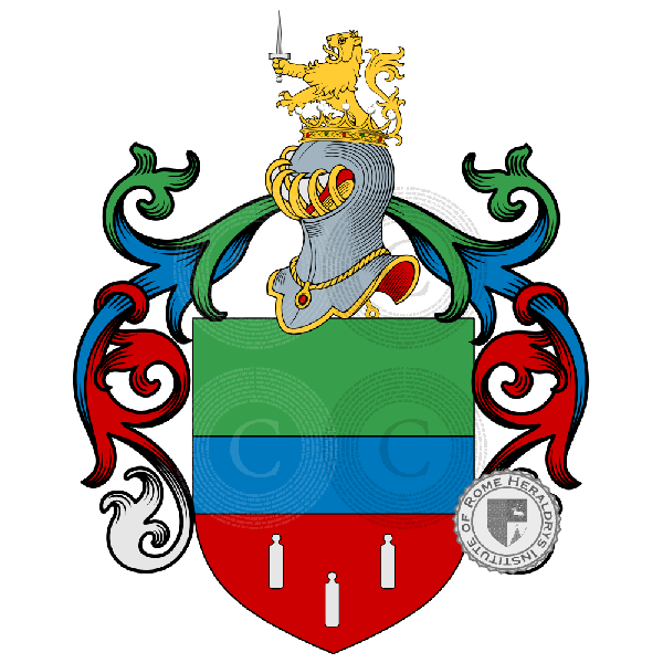 Coat of arms of family Cavicchia