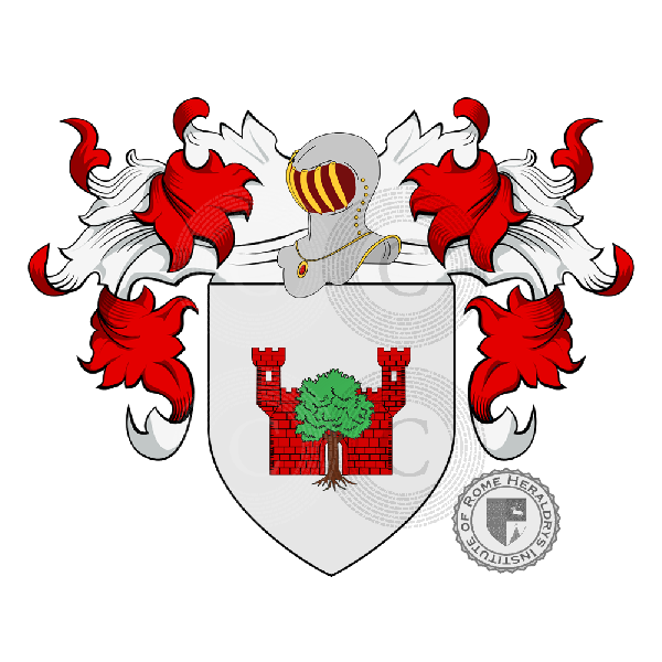Coat of arms of family Carpani