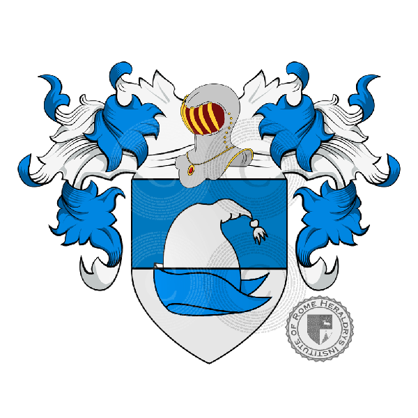 Coat of arms of family Capelli (Veneto Emilia)