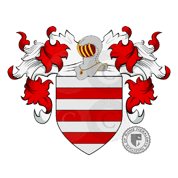 Coat of arms of family Silvera o Silveira