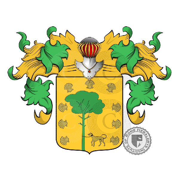 Brasão da família Fernandez (Sicilia)