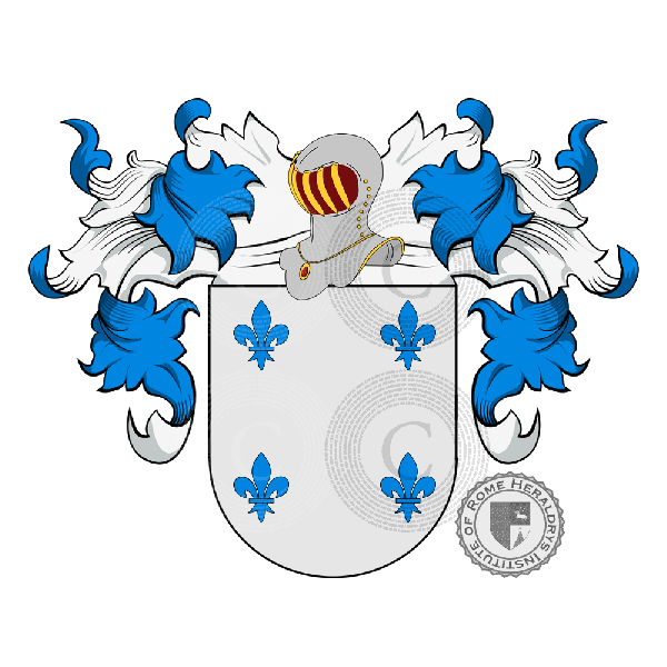 Coat of arms of family Daguerre