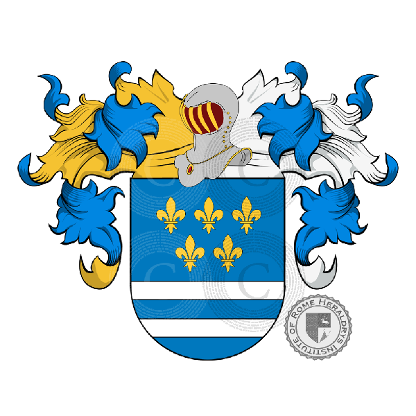 Coat of arms of family Paneque