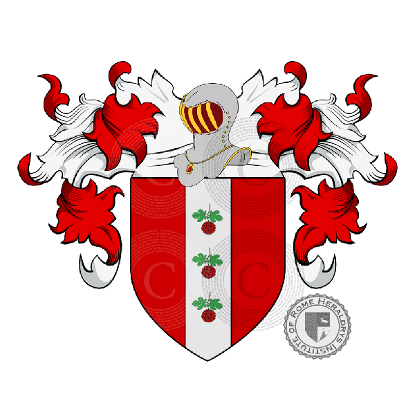 Wappen der Familie Moreni