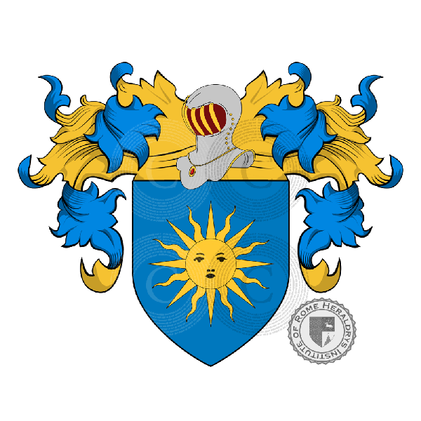 Coat of arms of family Altemana