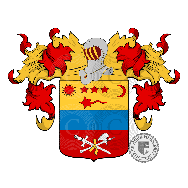 Wappen der Familie Chiaroni