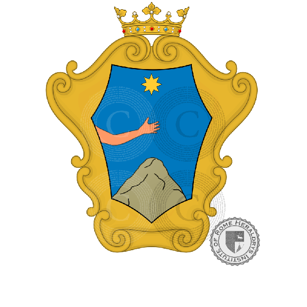Coat of arms of family Massai