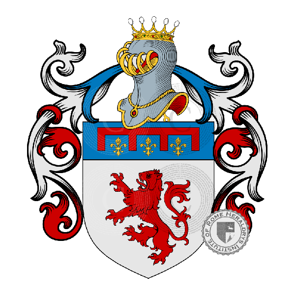 Coat of arms of family Tucci