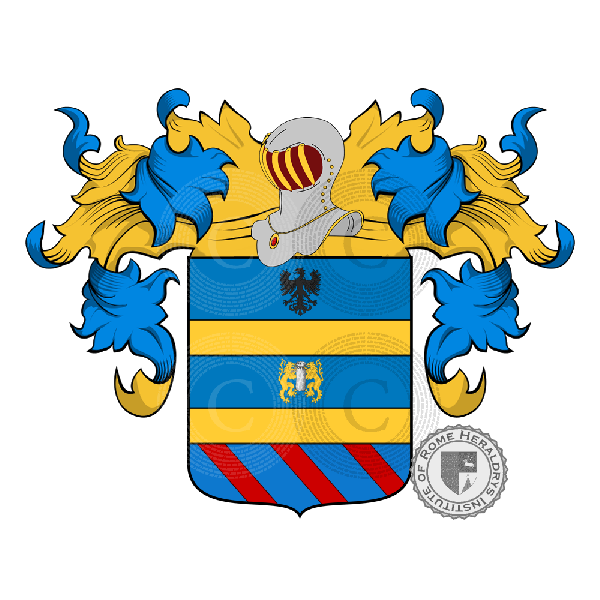 Coat of arms of family Sacco (Reggio Calabria)