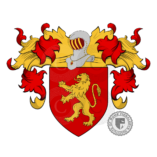 Wappen der Familie Sacco (Sicilia)