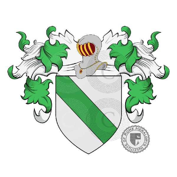 Coat of arms of family Sacco (Verona)