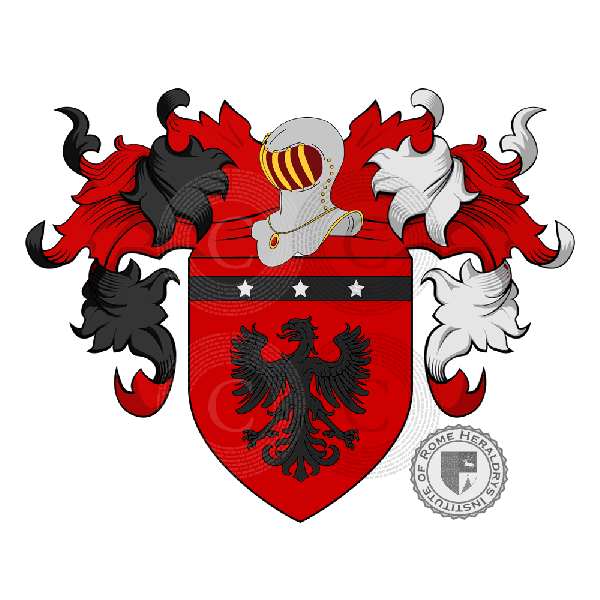 Coat of arms of family Verzera