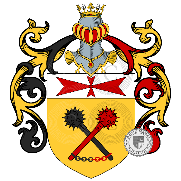 Coat of arms of family Venuti Alfieri