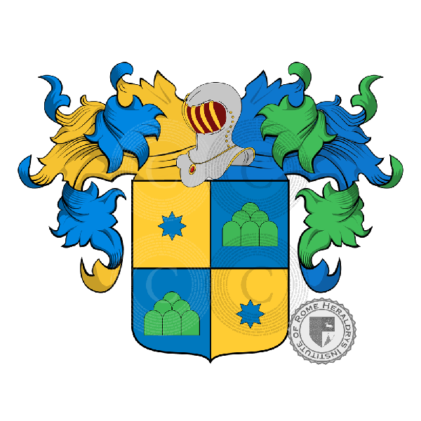 Wappen der Familie Pannilini (Siena - Roma)