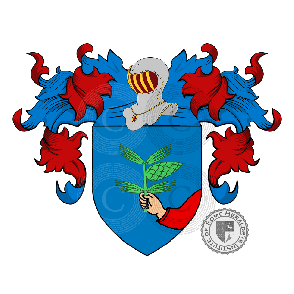 Coat of arms of family Tesei