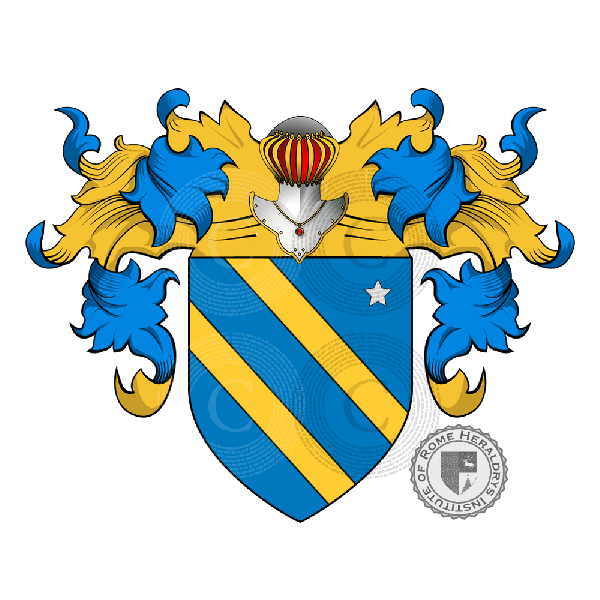 Coat of arms of family Merval
