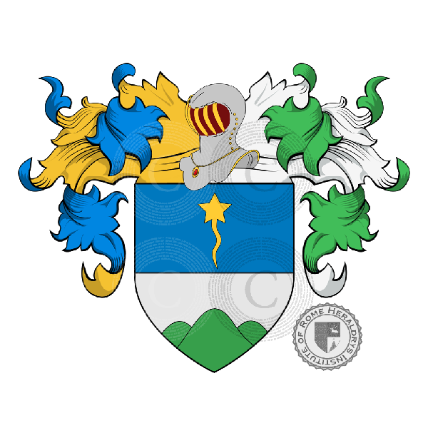 Wappen der Familie Monticelli