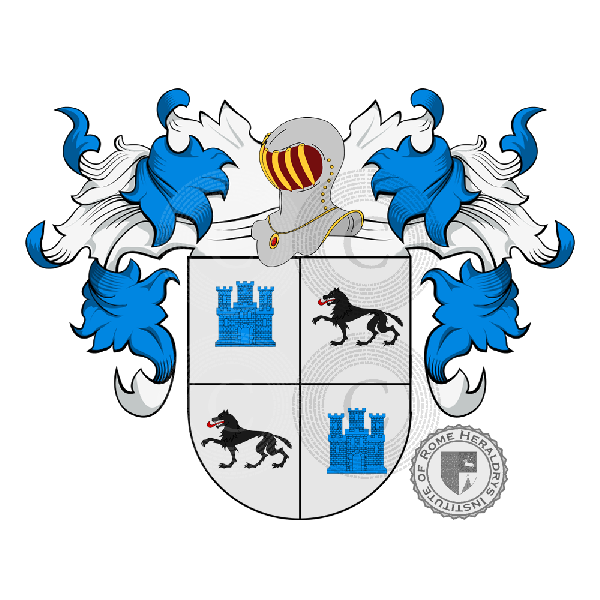 Coat of arms of family Amparan