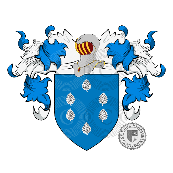 Coat of arms of family Pinella (Verona)