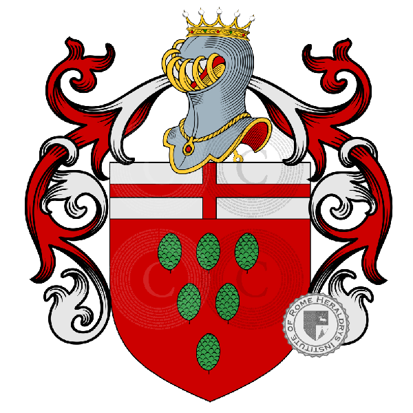 Wappen der Familie Pinelli