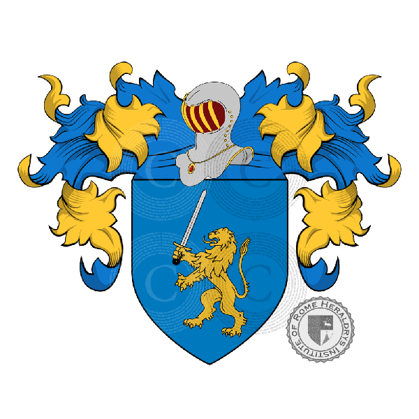 Coat of arms of family Guarnieri