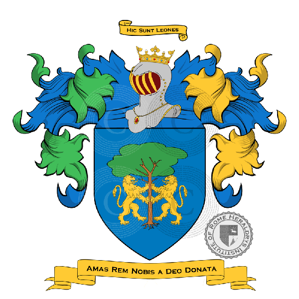 Coat of arms of family Marfella