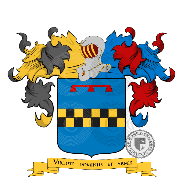Wappen der Familie Martirano (Salerno, Lecce)